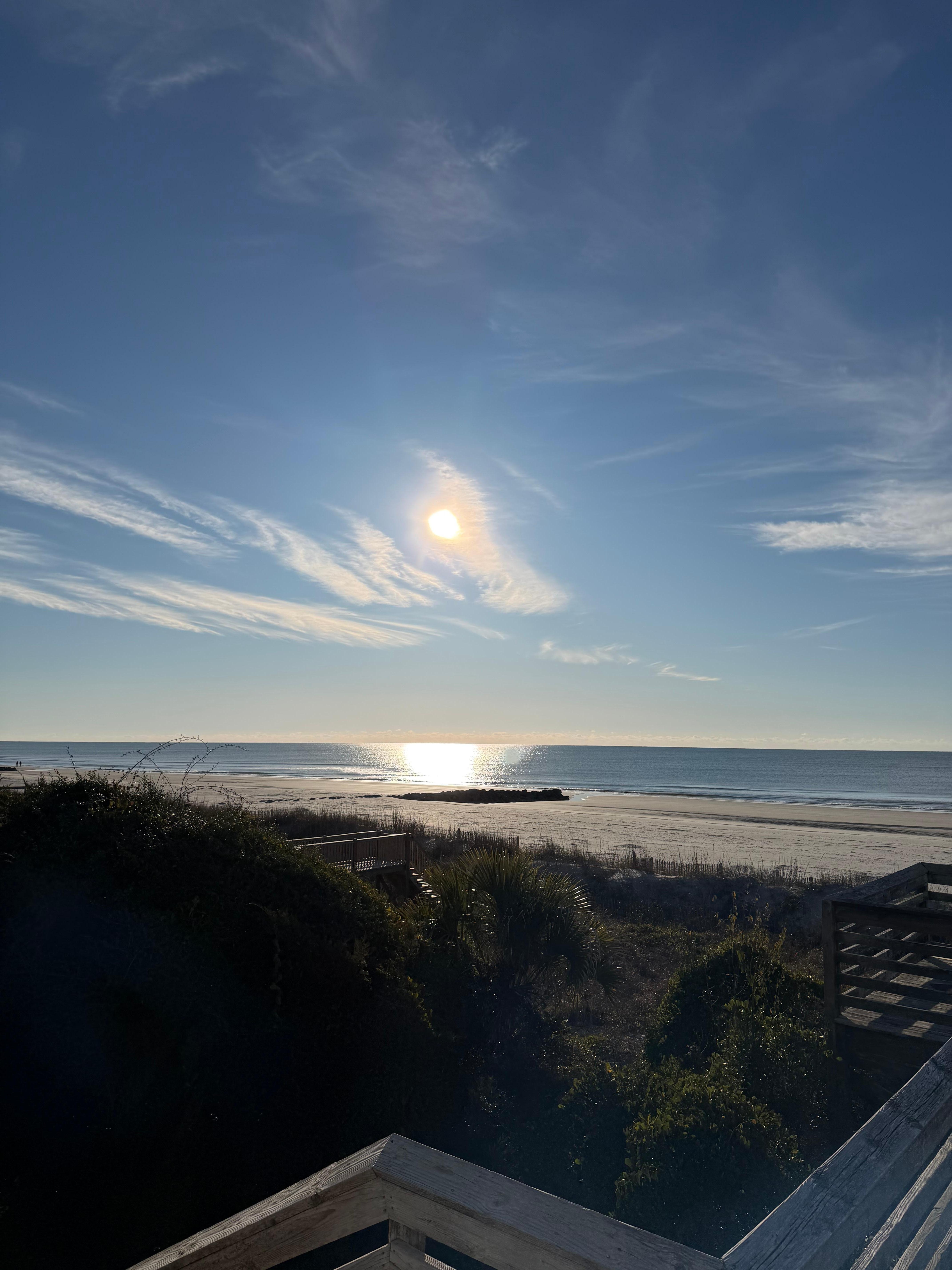 Sunrise from El Mar.