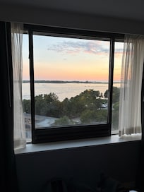 Lake view from our room