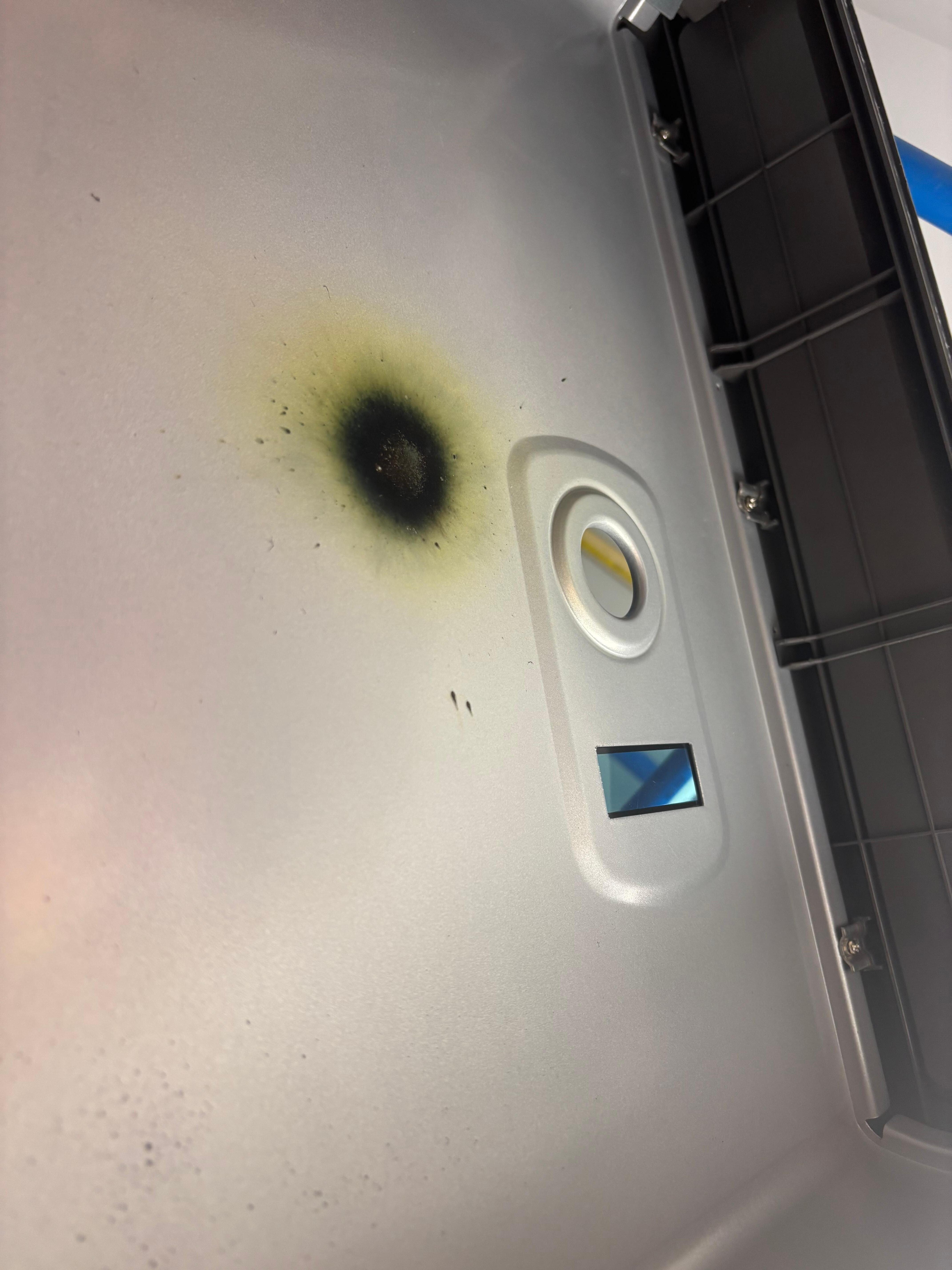 Panel had caught on fire. We had no choice but to take cold showers given the safety risk of an electrical fire. 