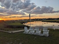 Sunset from the deck