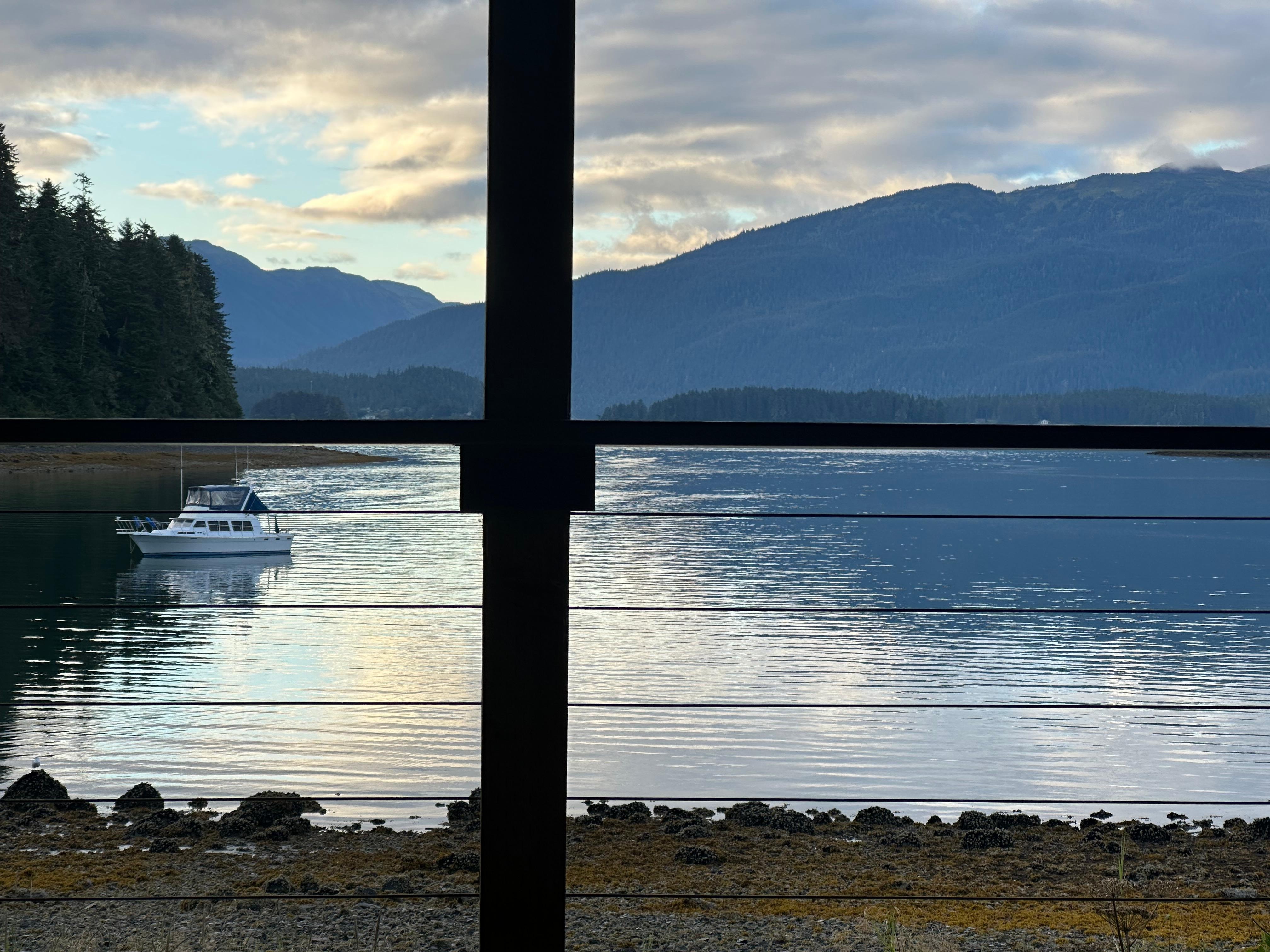 Sunrise on the back patio