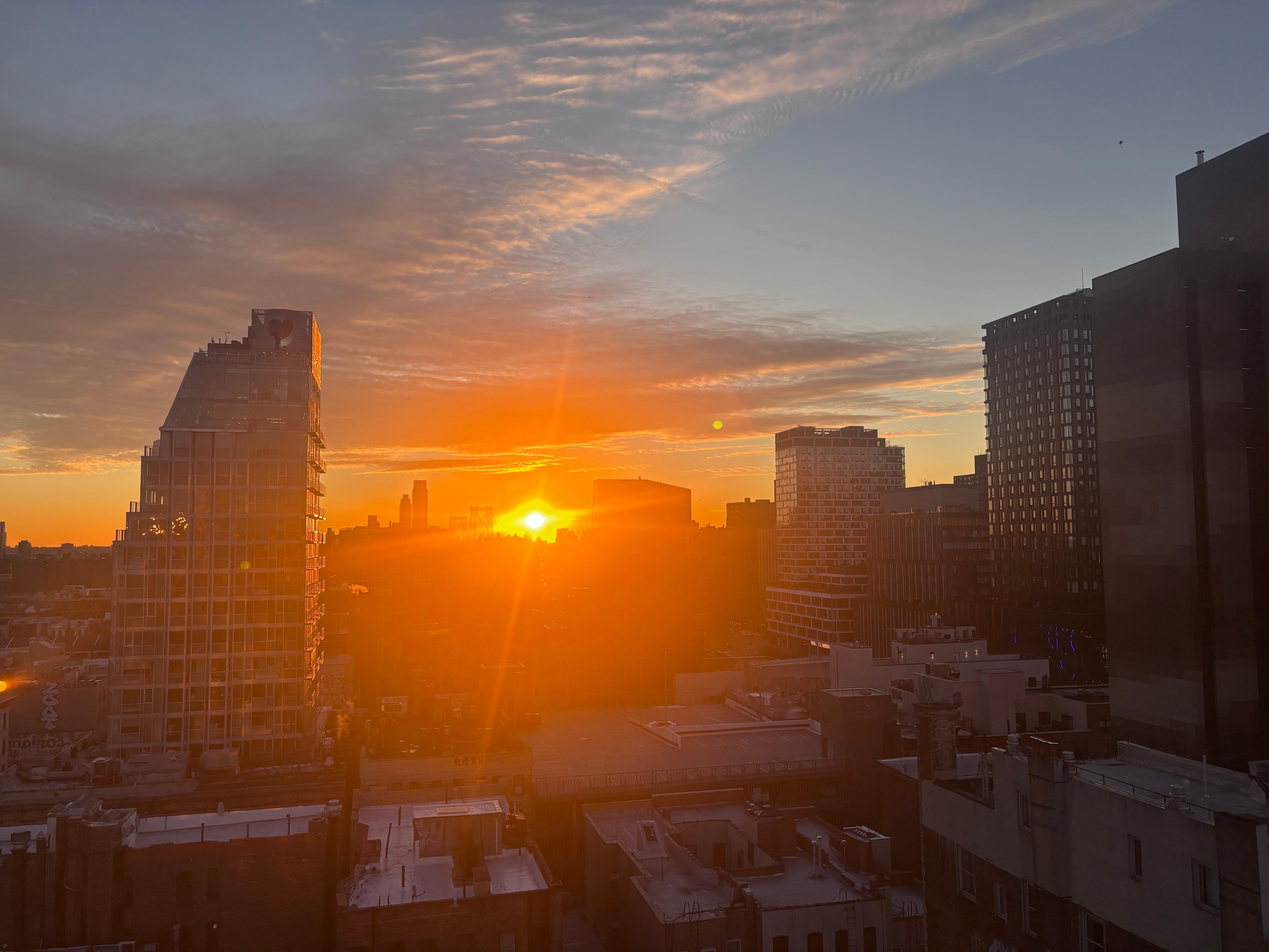 Morning view was stellar