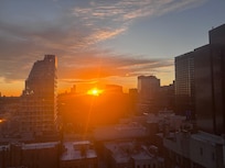 Morning view was stellar