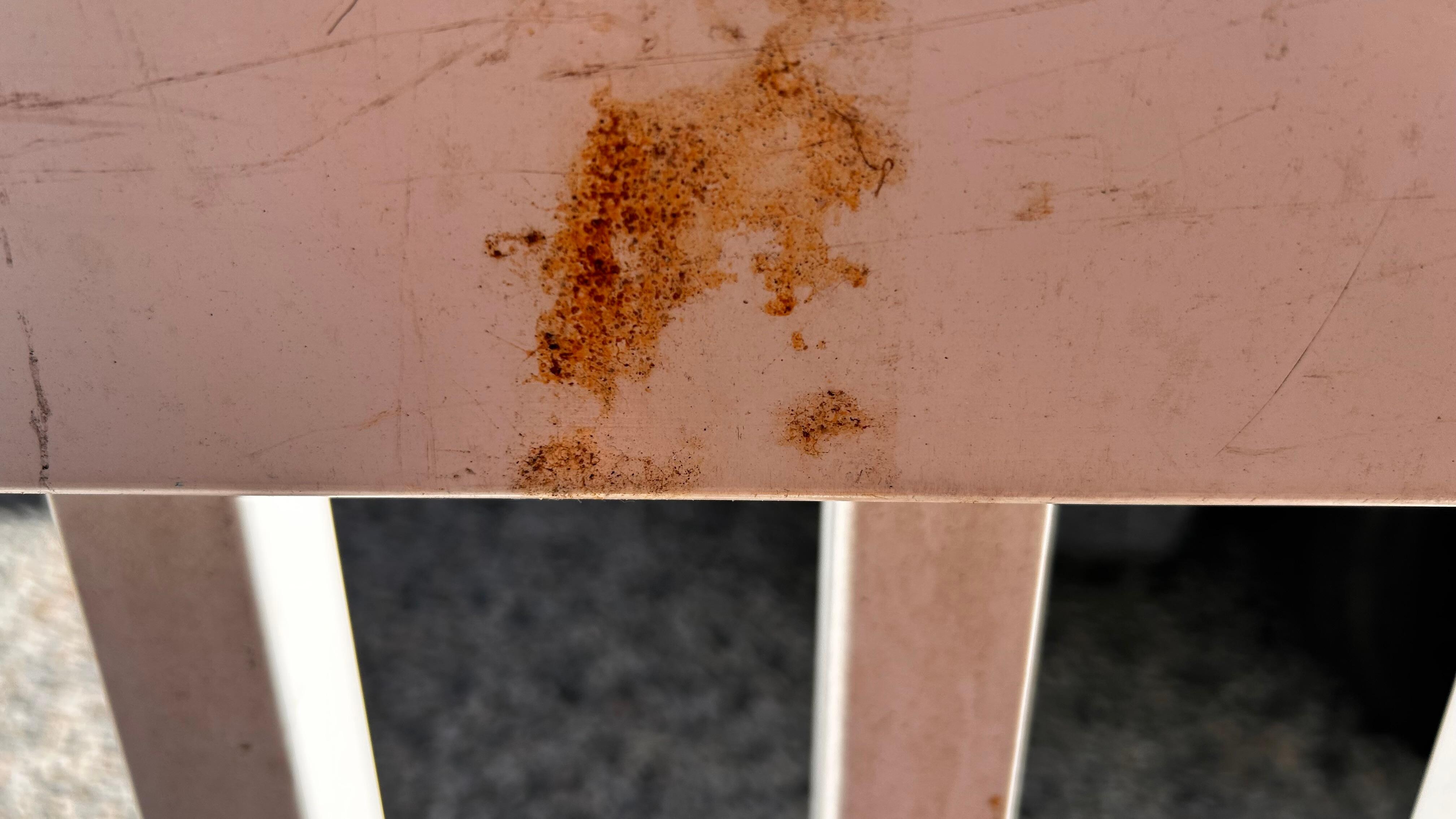 Looked like a blood stain