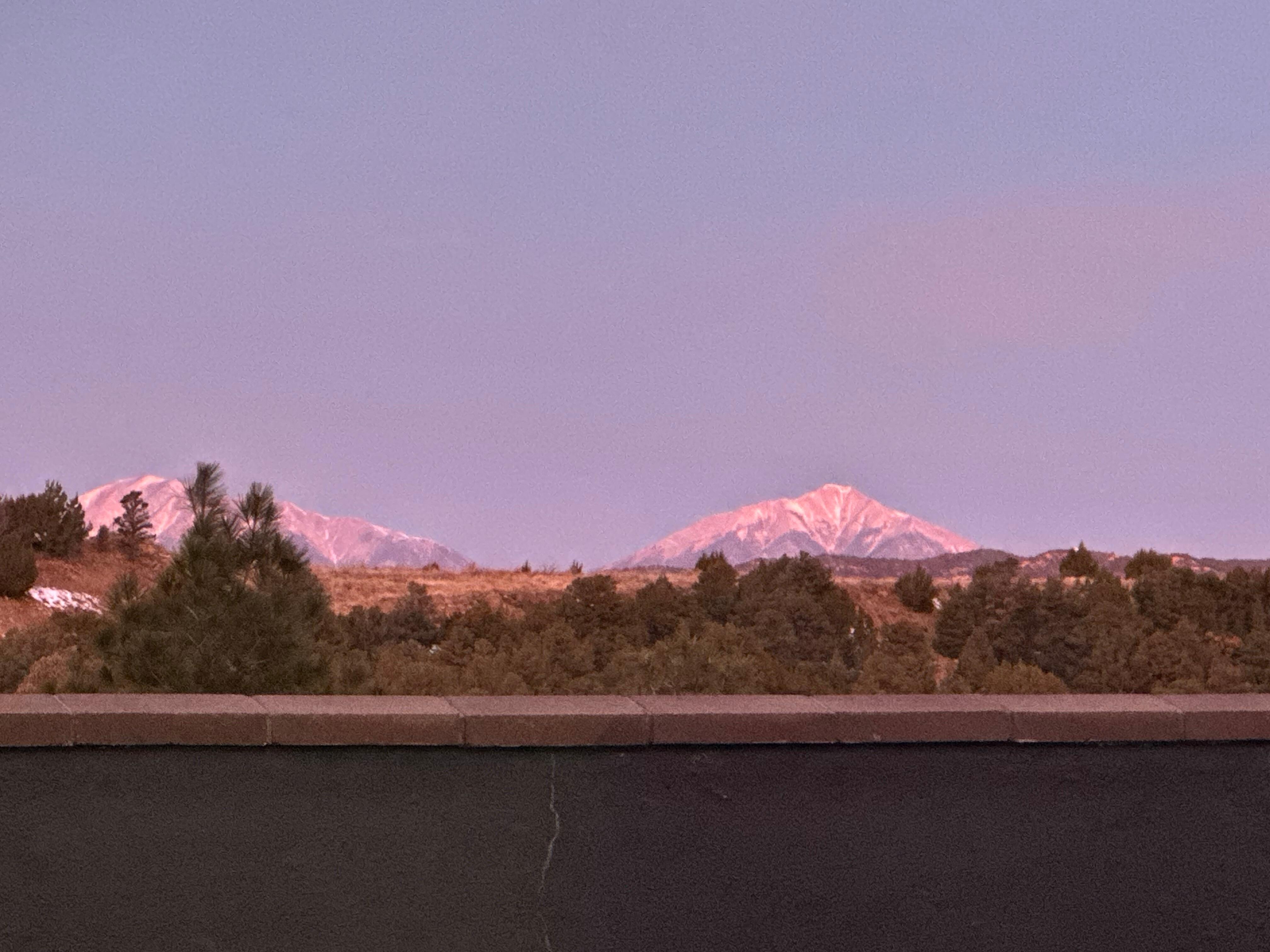 Amazing view from the room I stayed in 