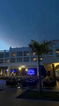 El teatro donde hay show nocturno