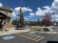 View from parking lot