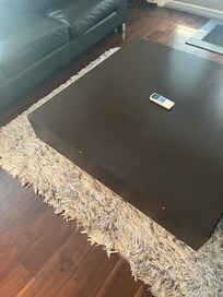 Coffee table is damaged