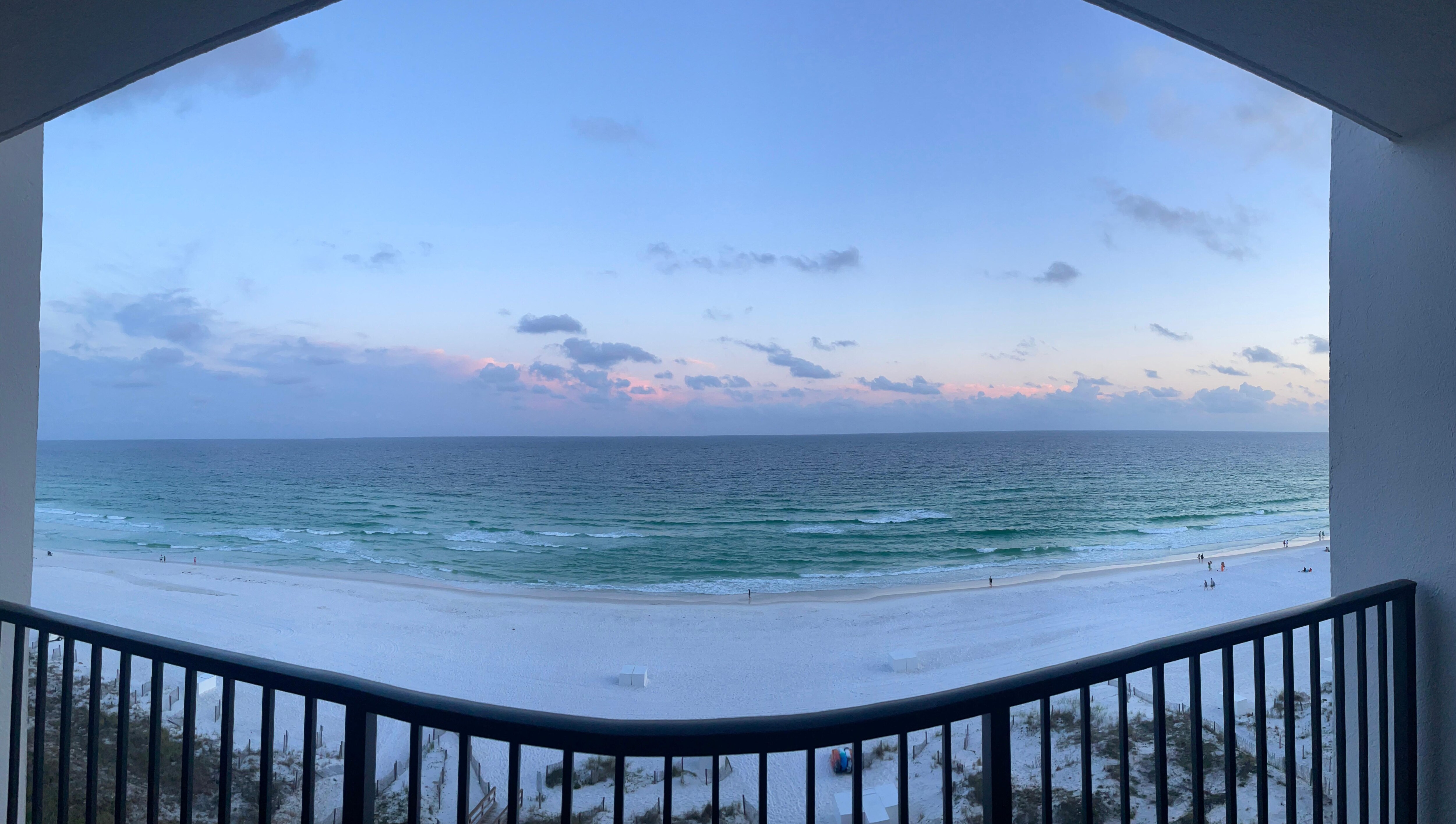 From our 9th floor balcony