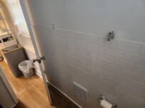 broken towel holder
