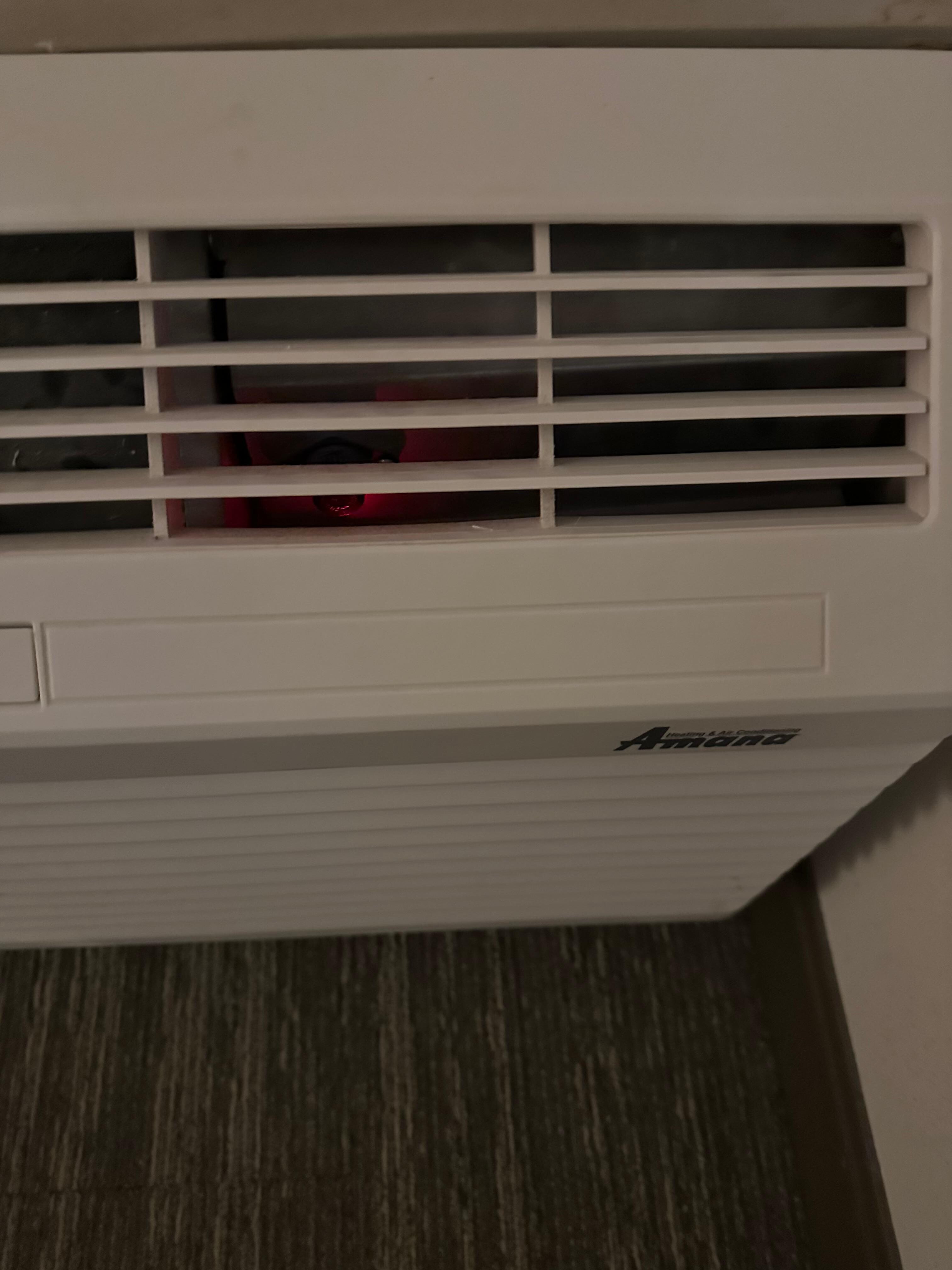 The broken AC that keeps flickering