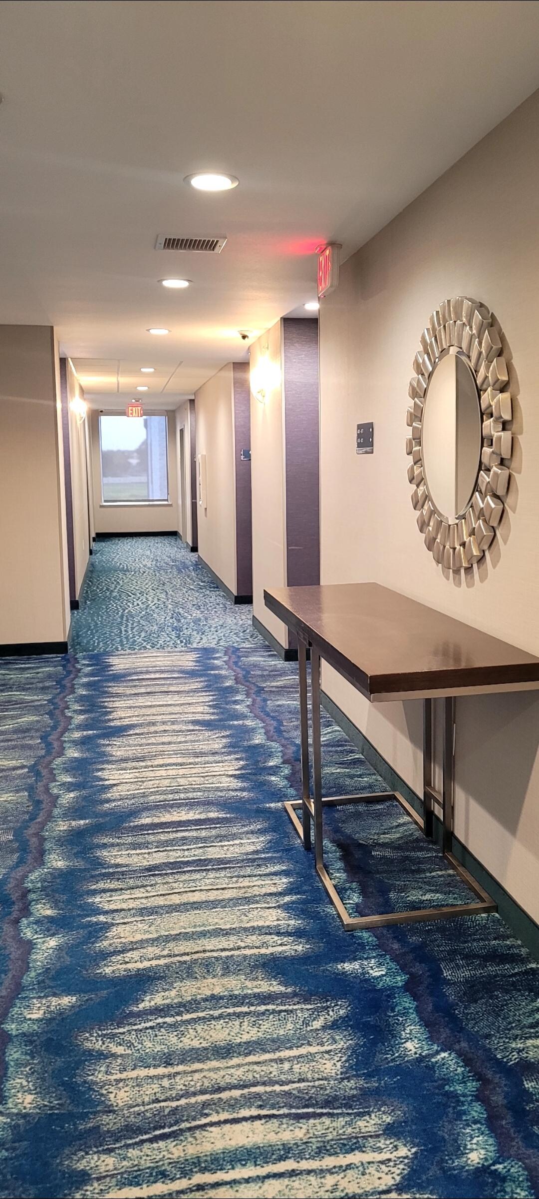 The hallway