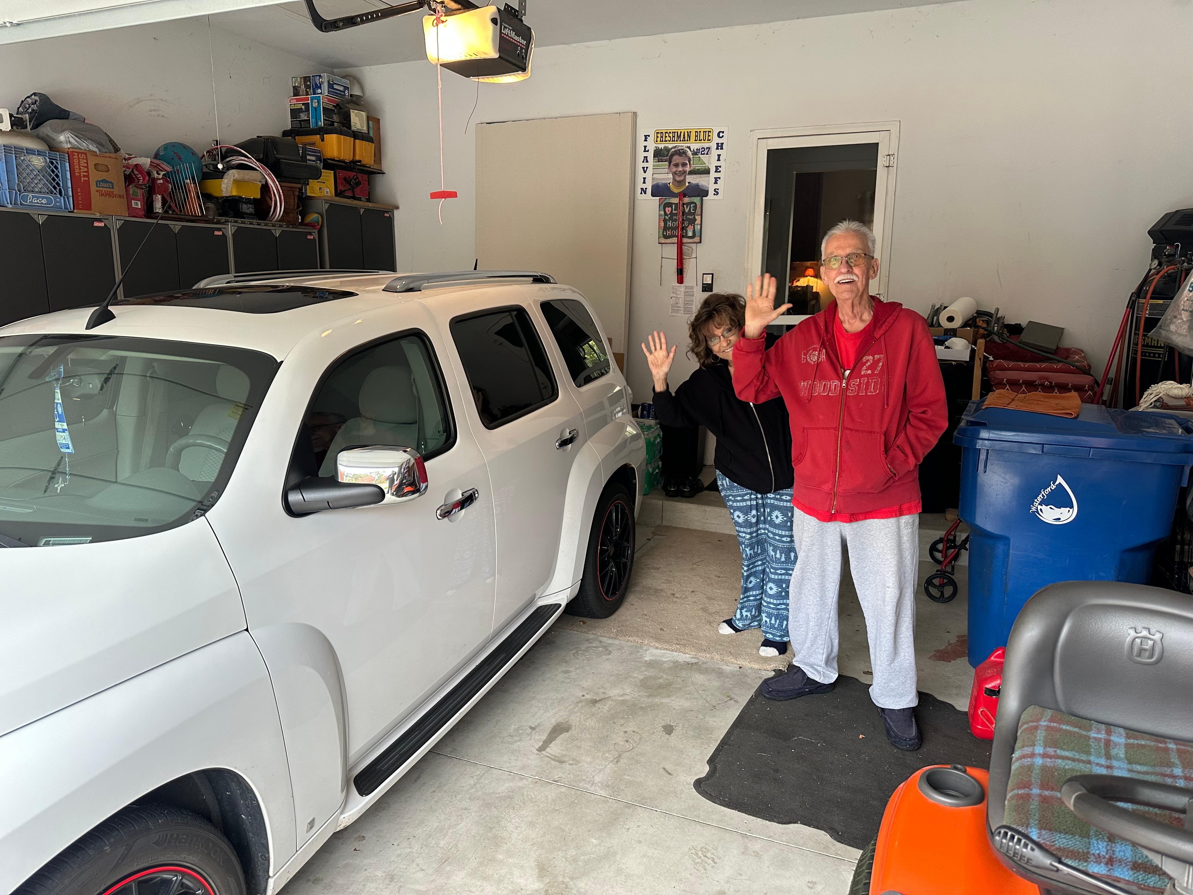 My folks garage in Waterford. 