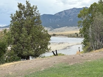 River in back
