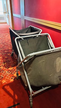 This was just outside the room for almost all the time we stayed in hotel which was 2 nights.