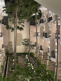 Front lobby at night