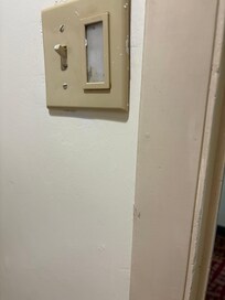 My husband put this back up when we found it on the floor