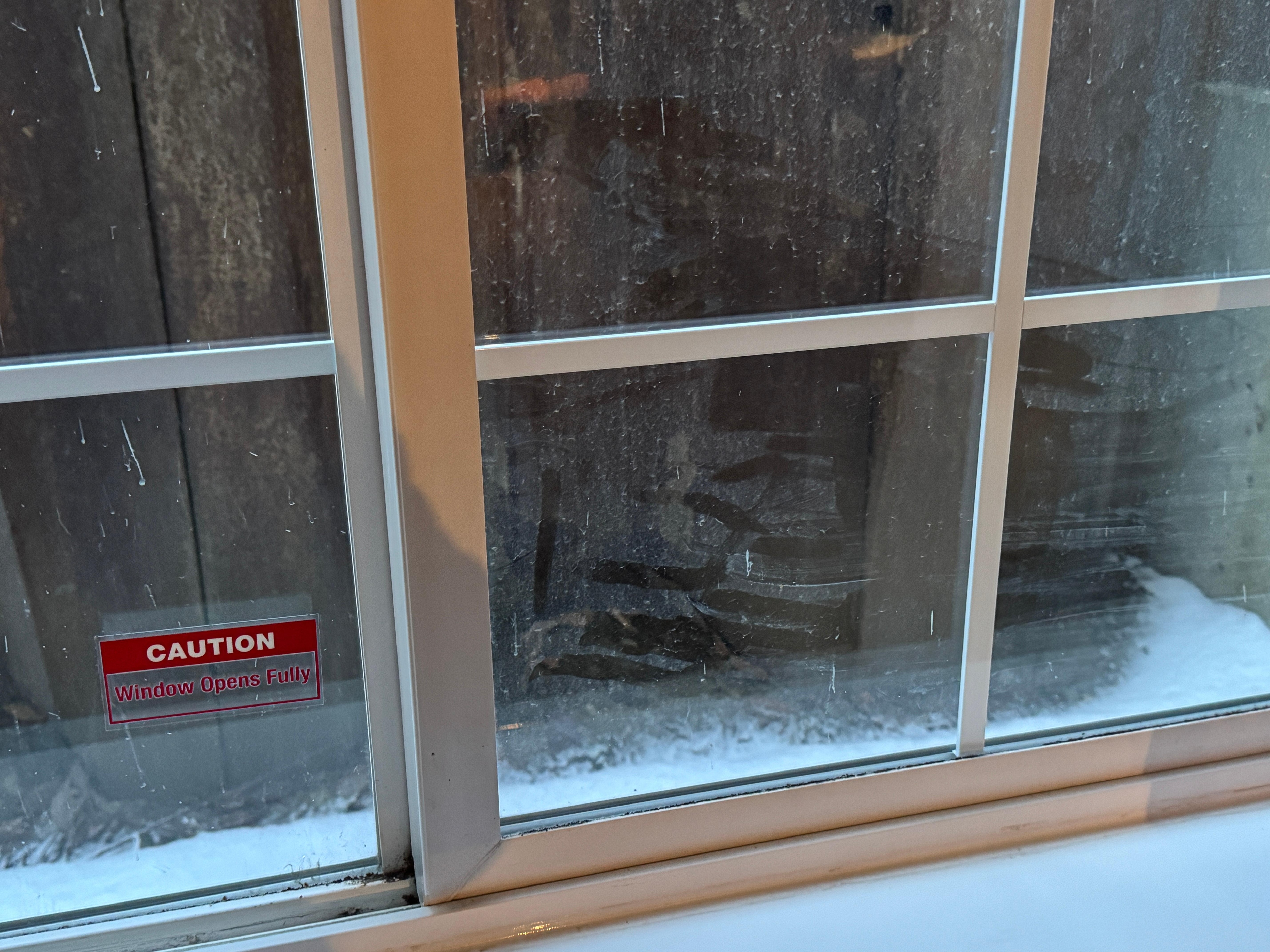 Unlocked window found out next morning , looks to have been slid open from outside at some point.