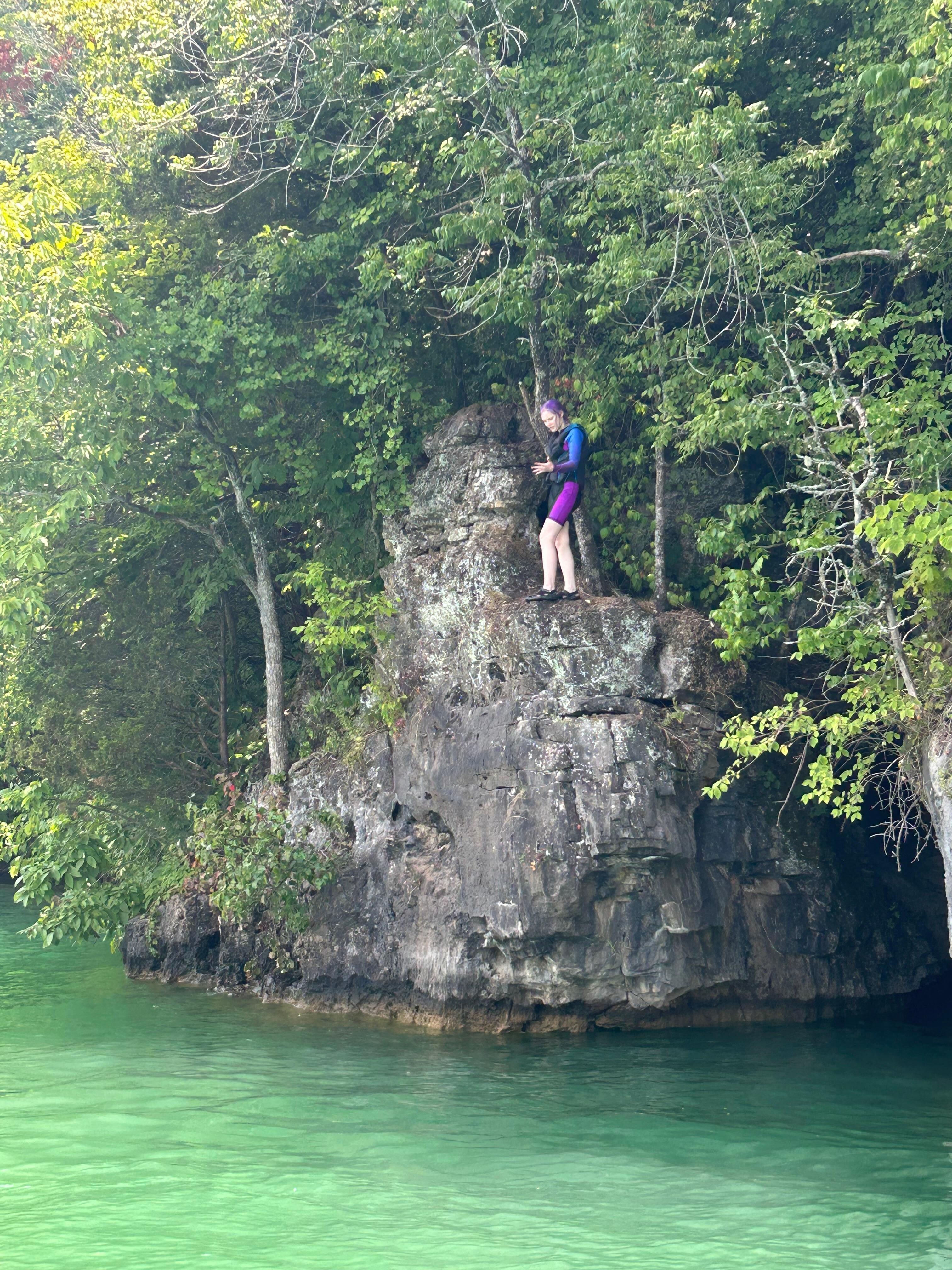 Jumping rock