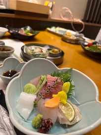 Dinner (sashimi focus)