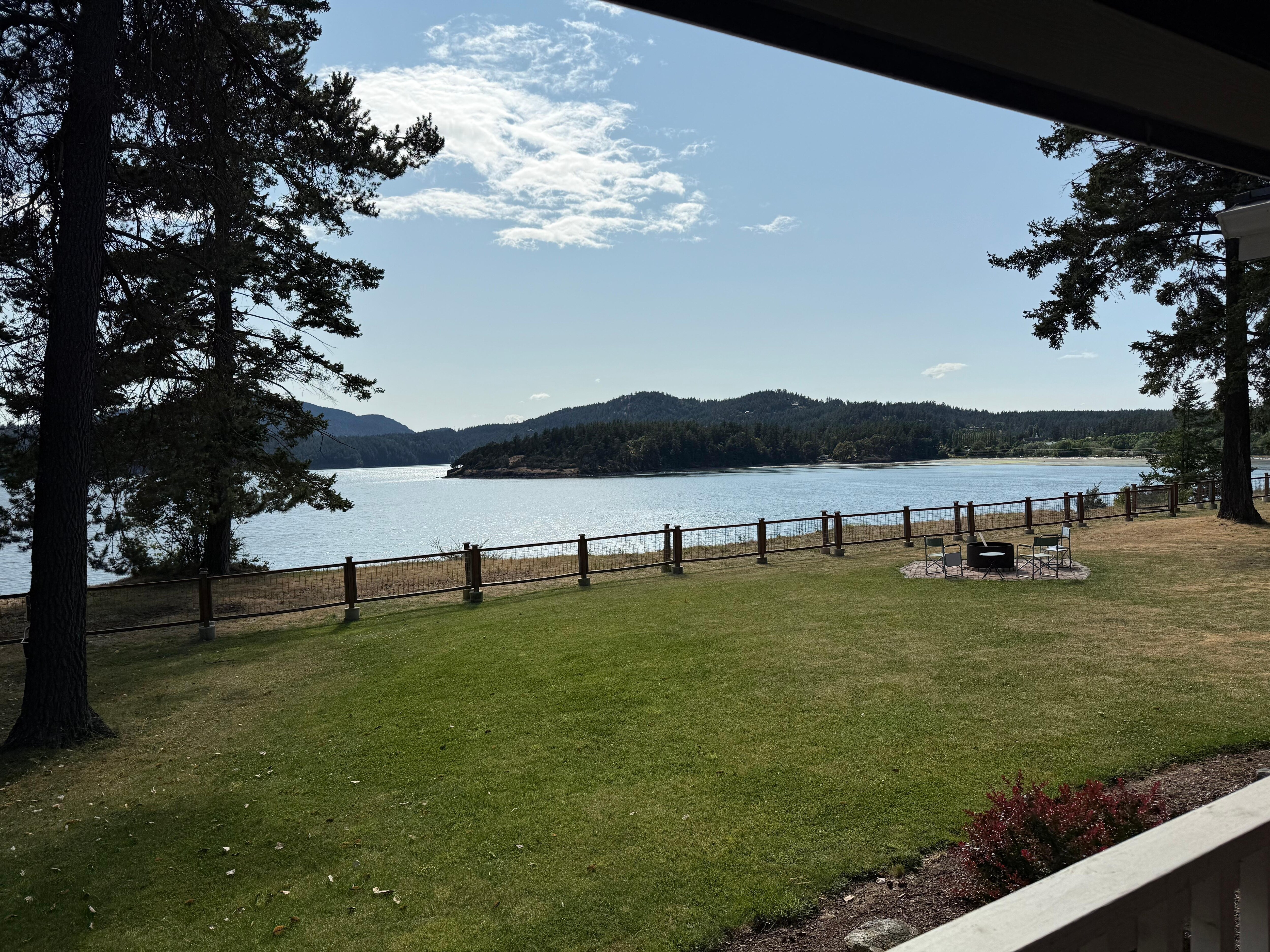 View from the deck
