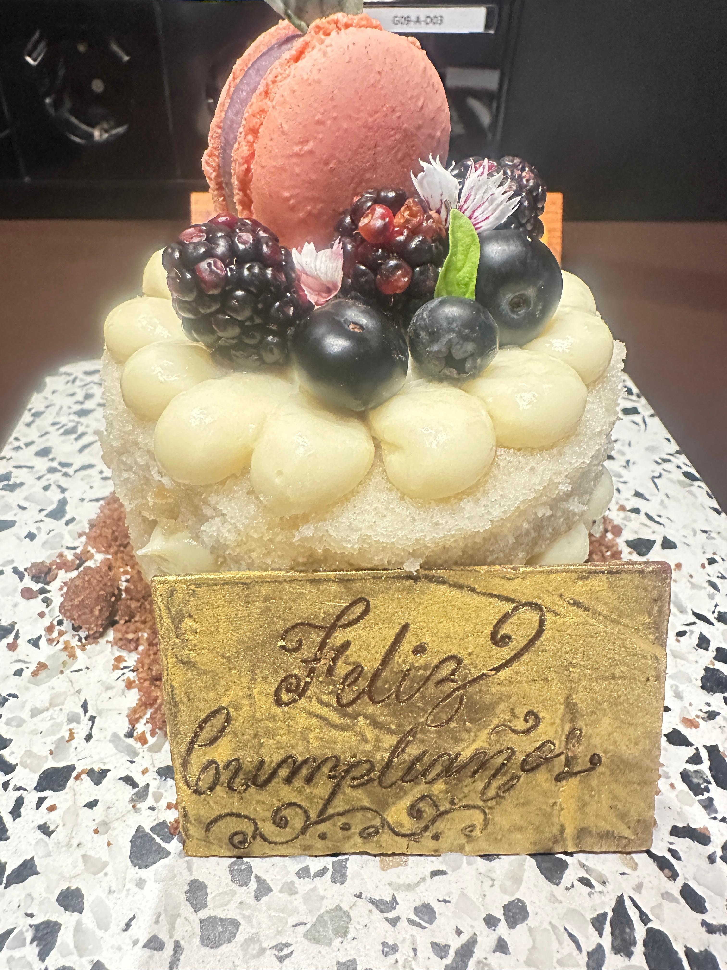 I received a lovely treat for my birthday.