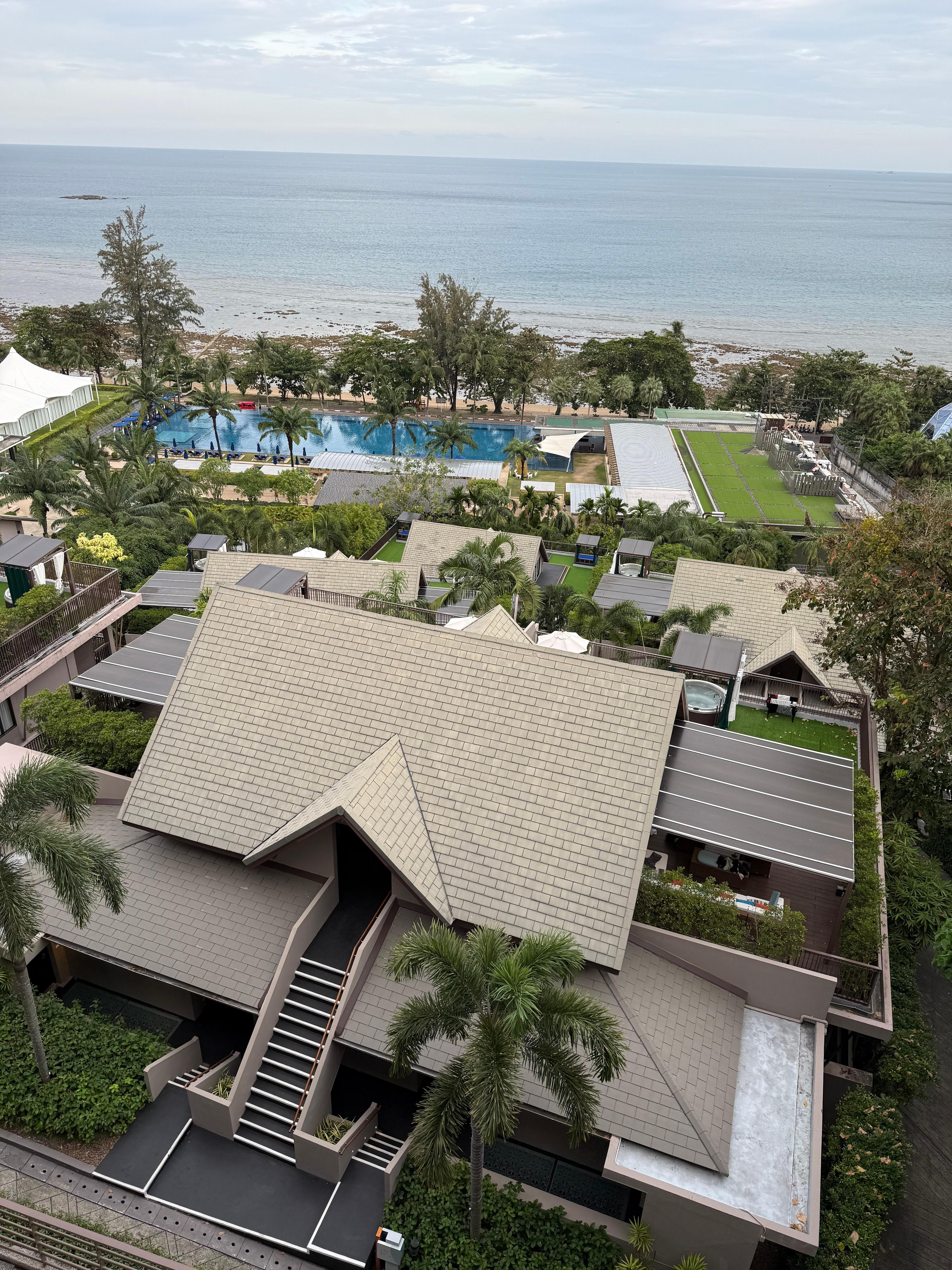 The view from my room 1116…