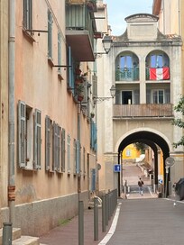 Road Leading to place Du Carret