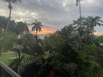 View from the second floor balcony