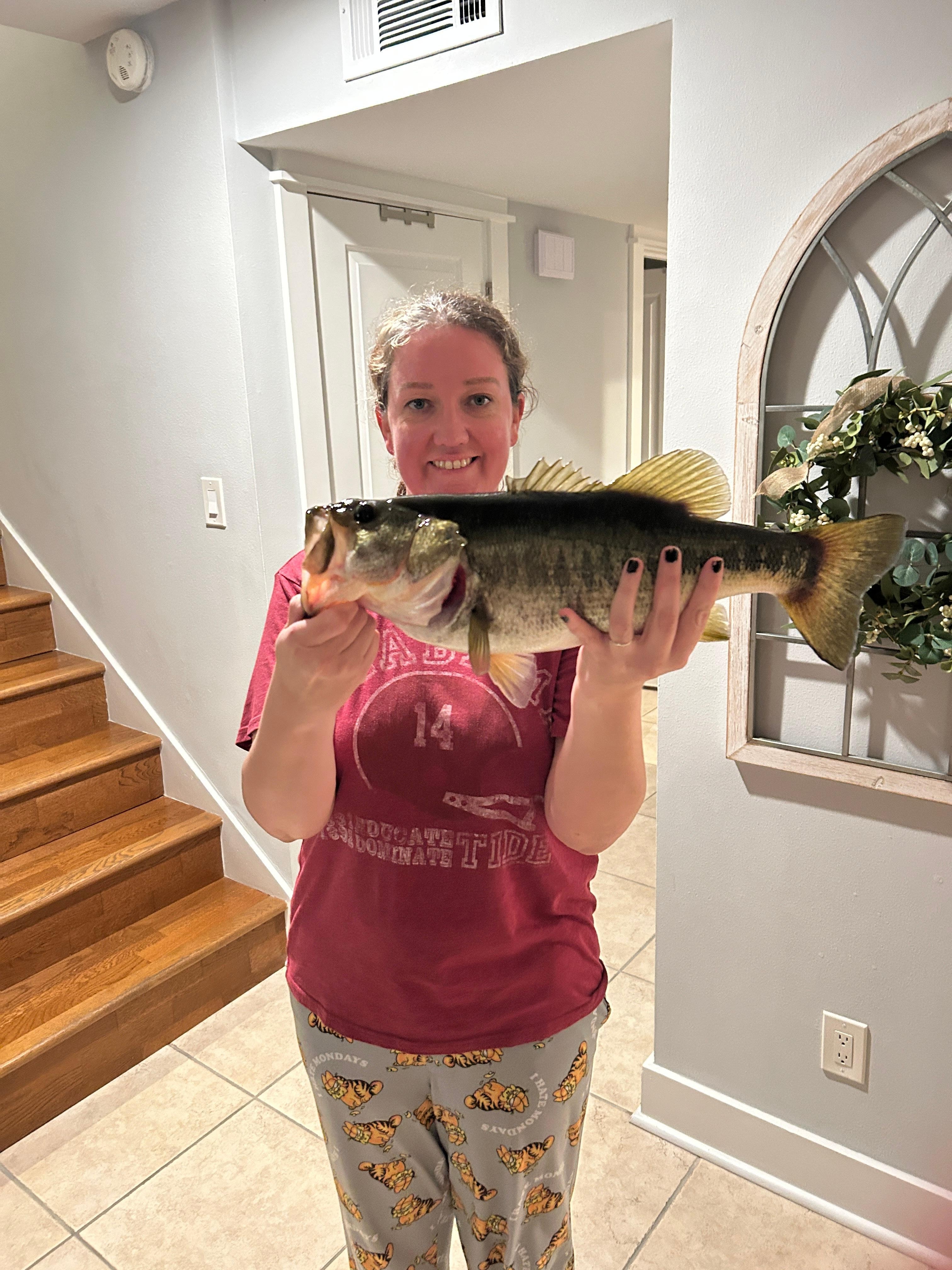 Caught right off the back porch!