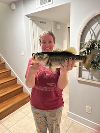 Caught right off the back porch!