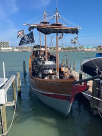 Pirate Ship by the Pirate Pub