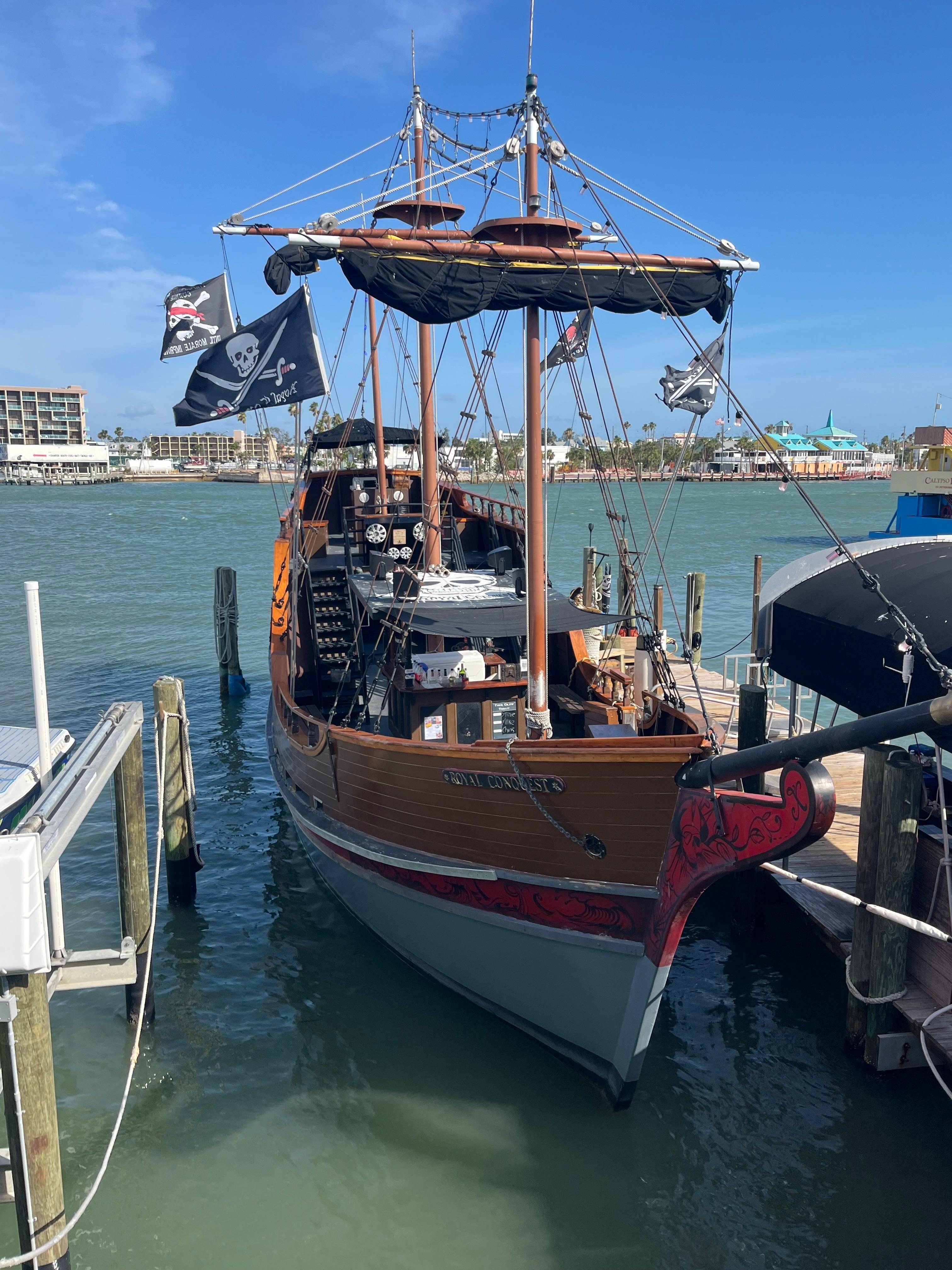 Pirate Ship by the Pirate Pub