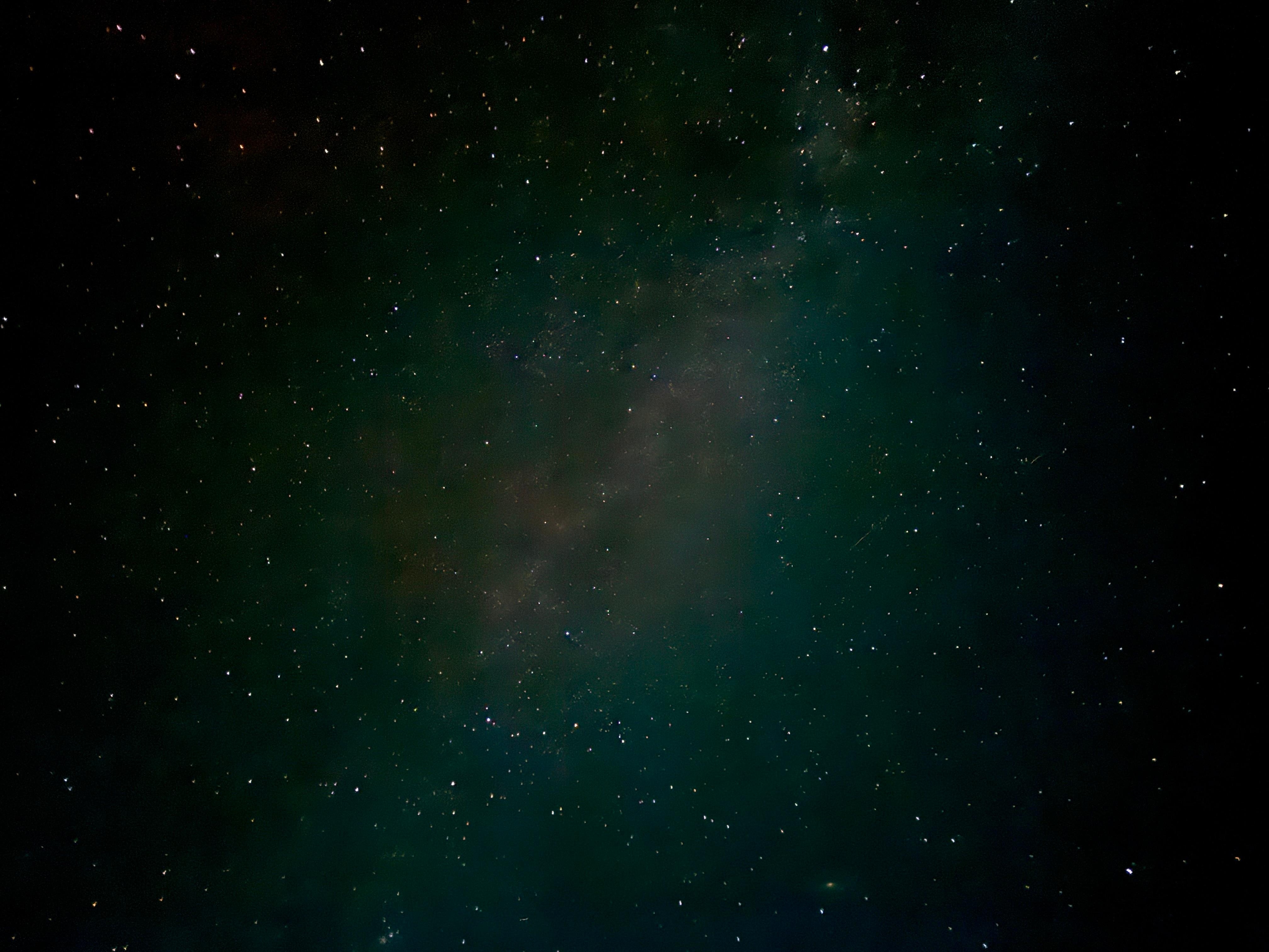 View from the cottage on a clear night