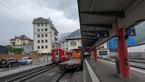 Very near the station