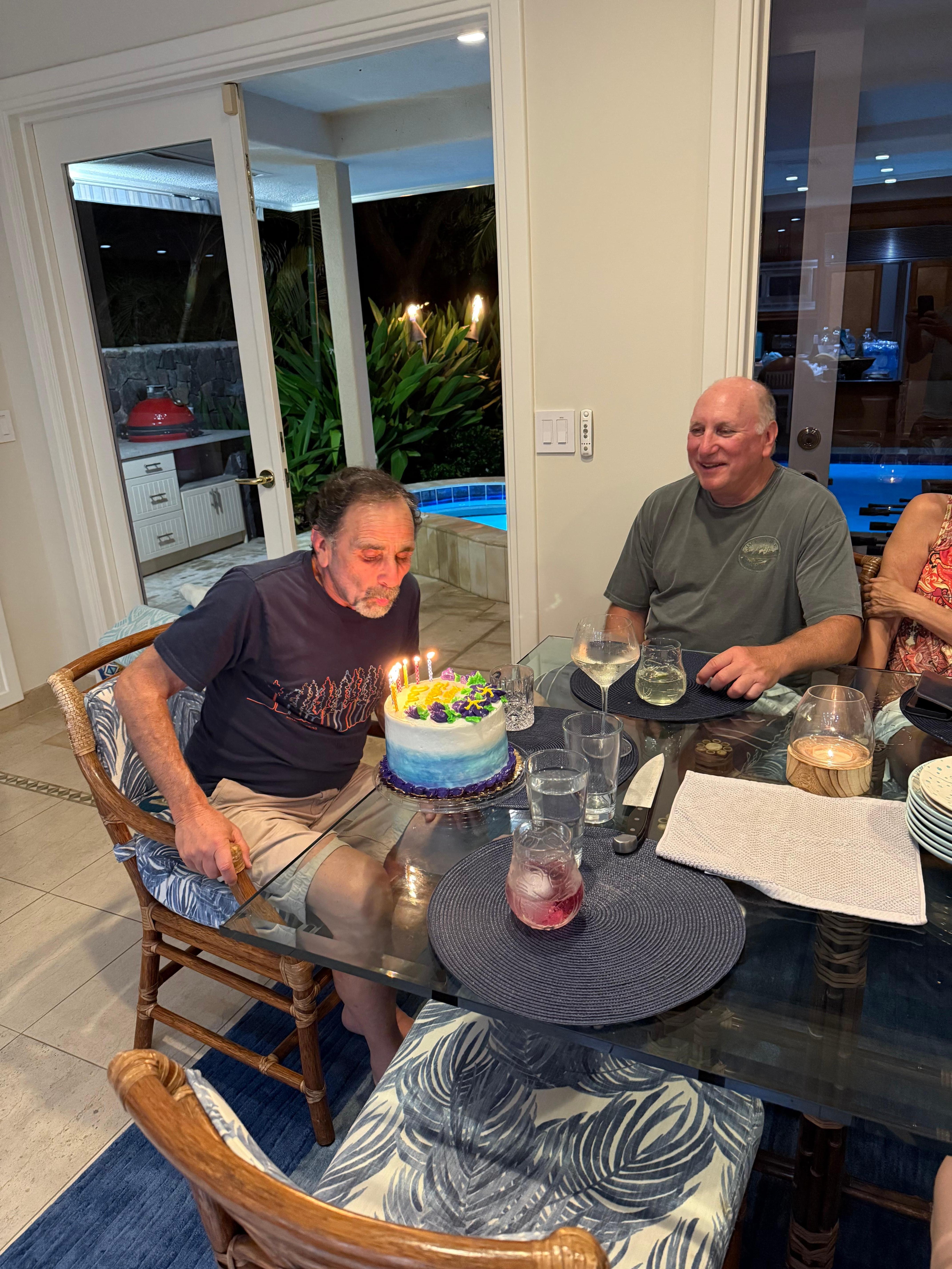 Maholo Karen for the birthday cake 