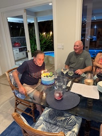 Maholo Karen for the birthday cake