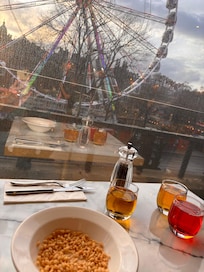 Fabulous view whilst eating breakfast.