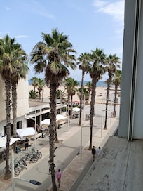 Vistas desde la ventana de la habitacion, que tambien contaba con terraza