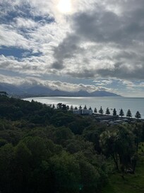 Moody winter sky