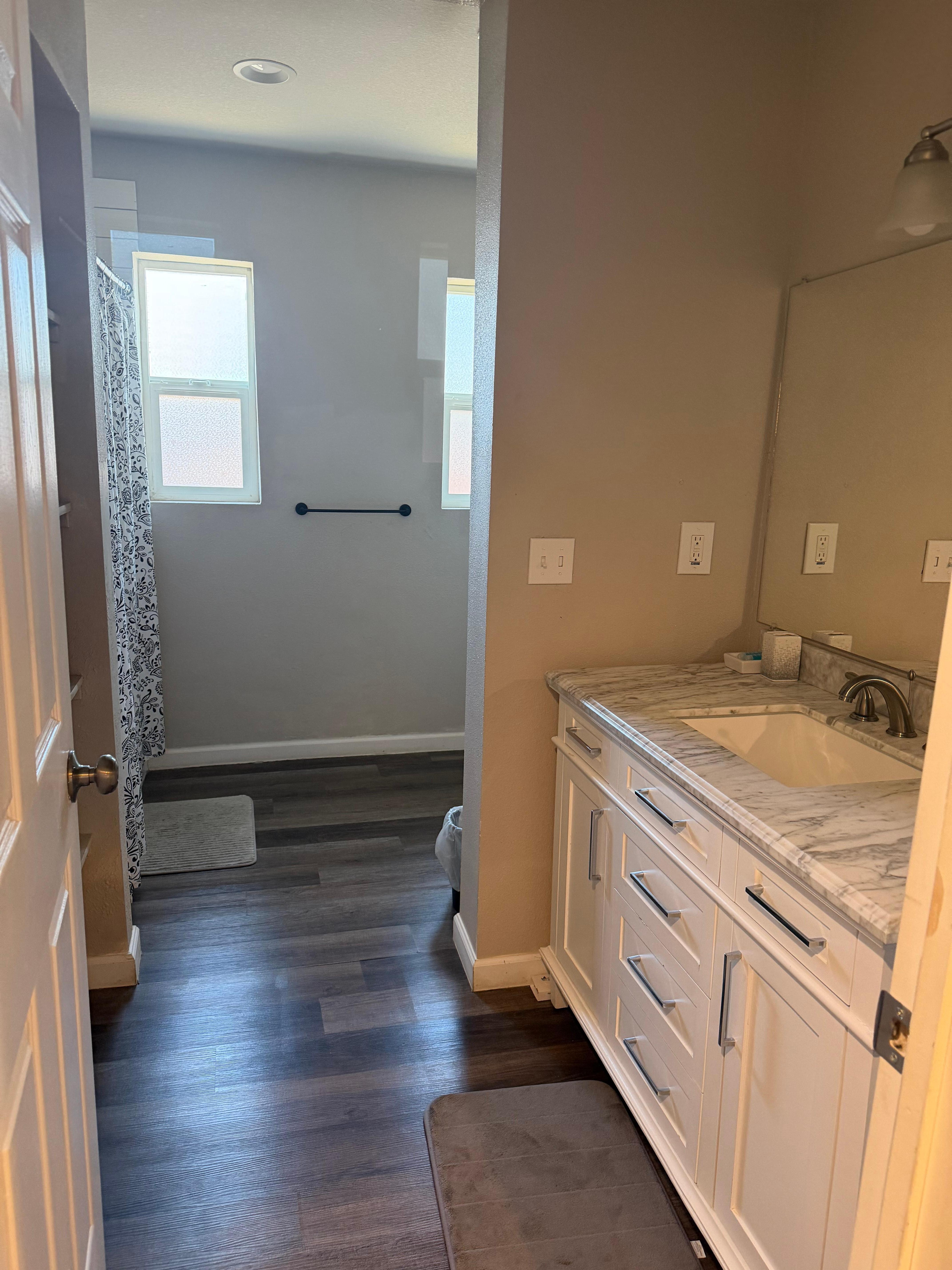 Hall bathroom