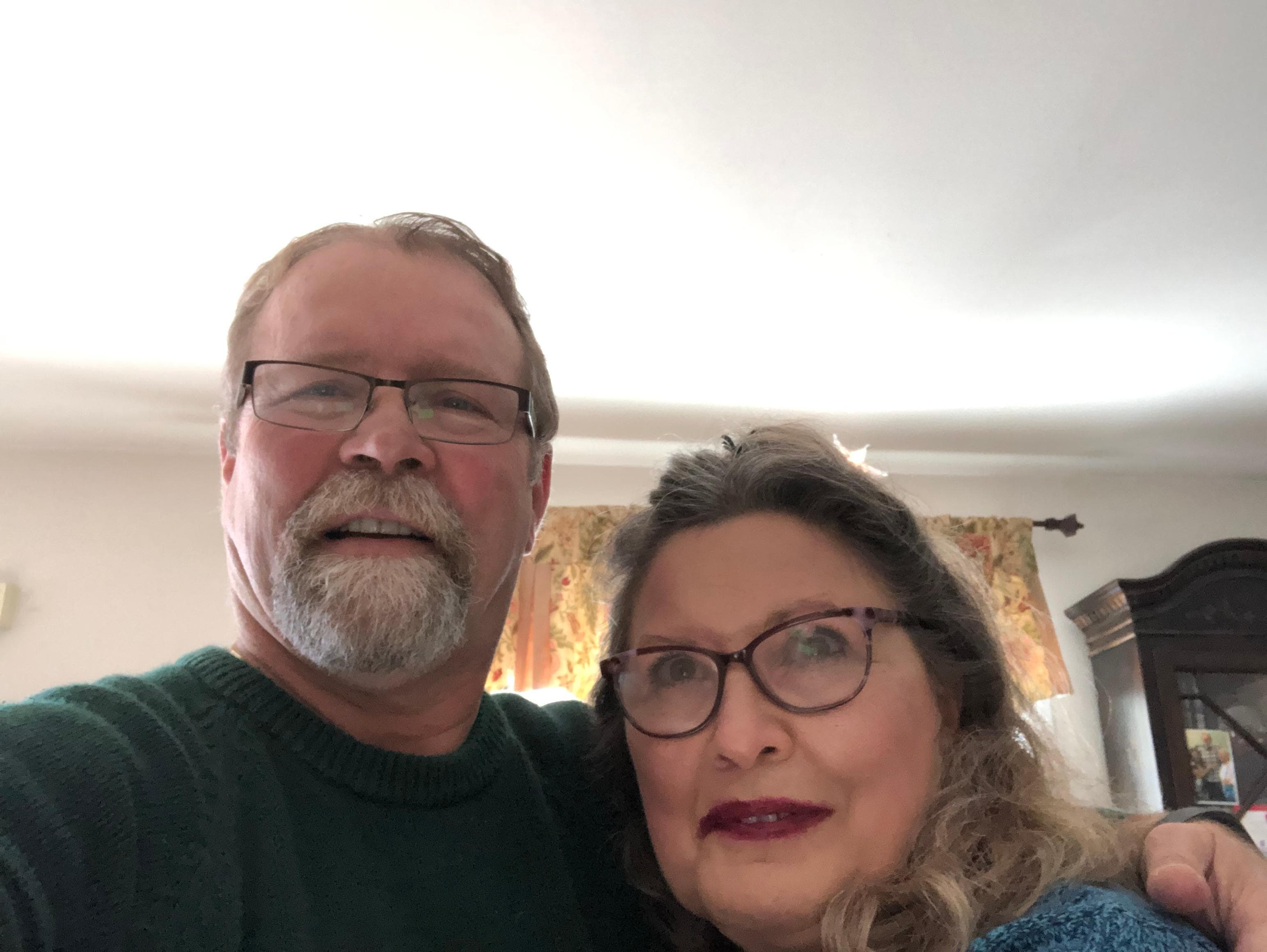 My wife and I.