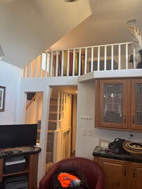 Fun loft with great room!