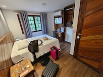 Esse foi o quarto triplo que recebi para ficar com minha família.