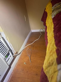 Dust and bugs not sure when last time cleaned