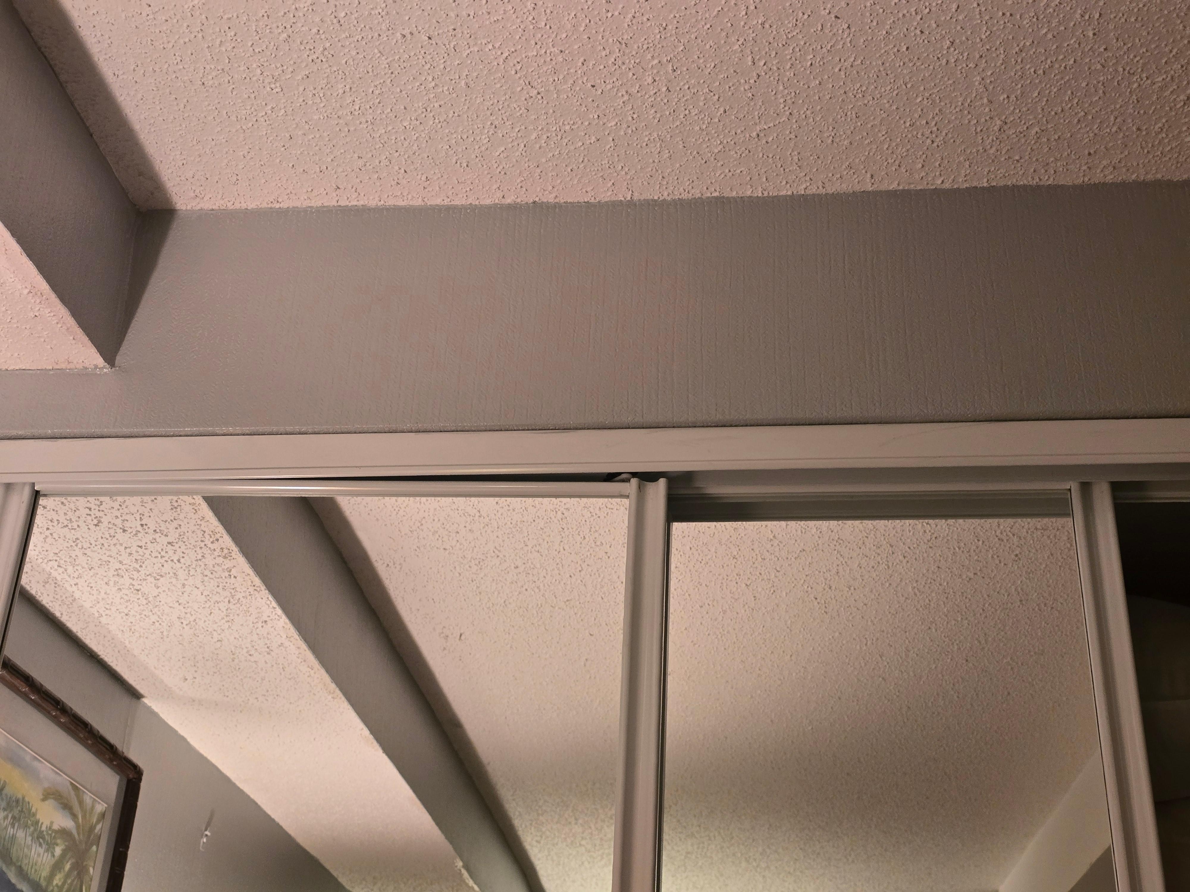 Closet door was off the hinges when we arrived. Had a single dry cleaning hanger in it that was bent in half. I was here on business and need to hang up just one good outfit for a meeting... and couldn't.