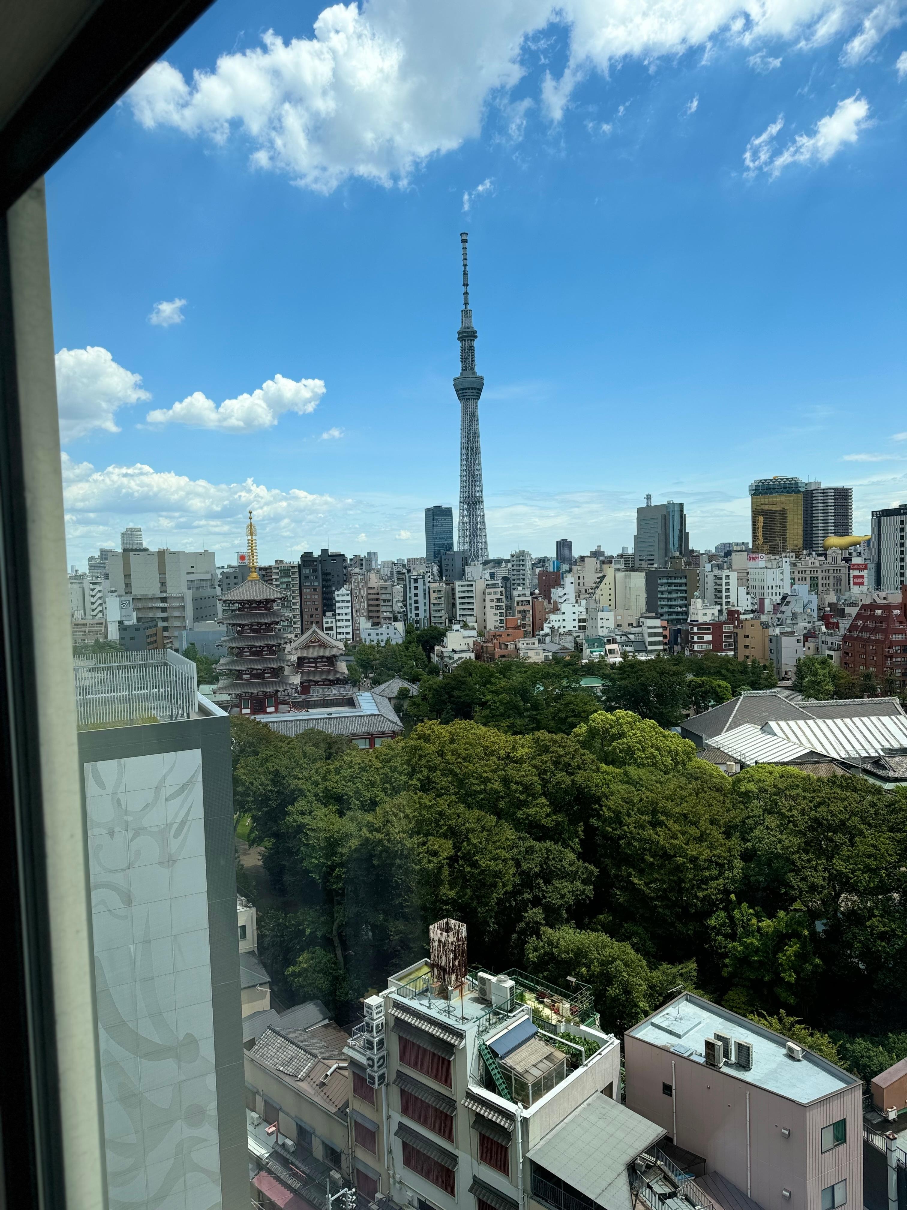 The view from our room