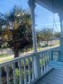 Front porch sitting!