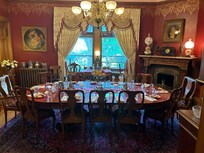 Welcoming breakfast table