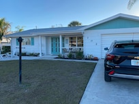 Main entrance & driveway